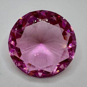 Pink Crystal Gemstone Paper Weight by  Yiwu Springrose Household Co., Ltd.